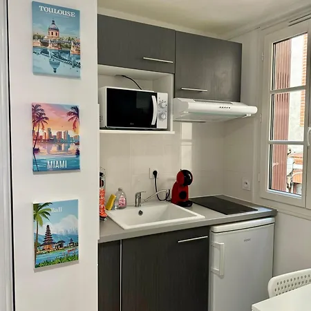 Studio Cozy Au Coeur Des Carmes Toulouse Exterior photo